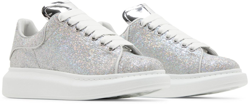(W) Alexander McQueen Oversized Sneaker 'Glitter Tinsel' Kasut Kasual Wanita 742664W4W718699 Cheap (W) Alexander McQueen Oversized Sneaker 'Glitter Tinsel' Kasut Kasual Wanita 742664W4W718699