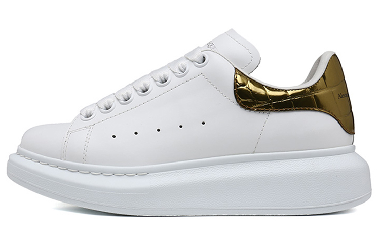 Buy (W) アレキサンダー・マックイーン　オーバーサイズスニーカー“ゴールドクロコ” 553770-WHYBQ-9075