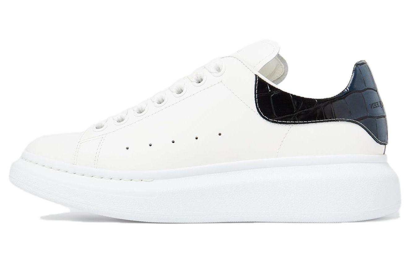 Buy (W) Zapatillas Alexander McQueen Oversized 'Gradient Croc - Blanco Azul' 718233-WIDJA-8851
