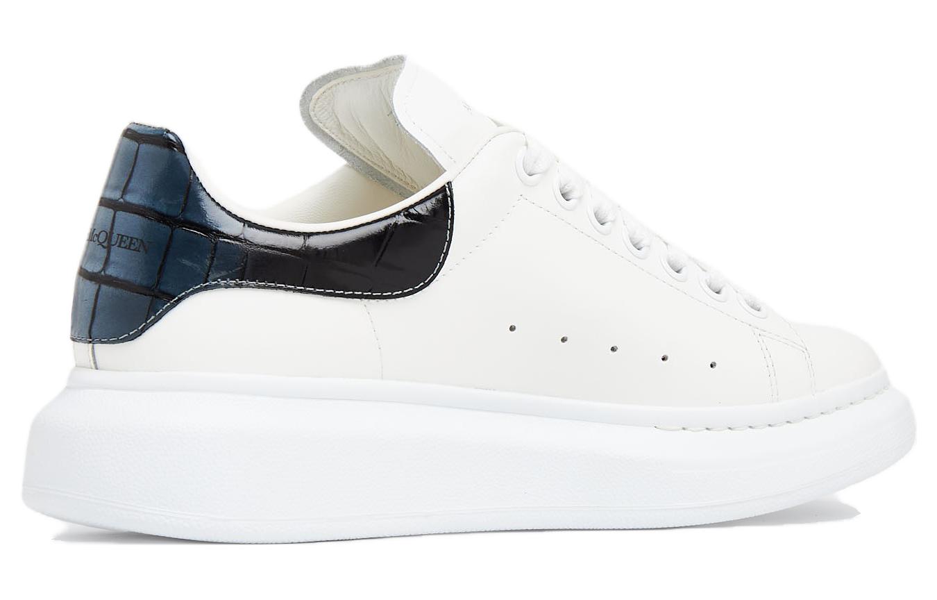 Lookbook (W) Zapatillas Alexander McQueen Oversized 'Gradient Croc - Blanco Azul' 718233-WIDJA-8851