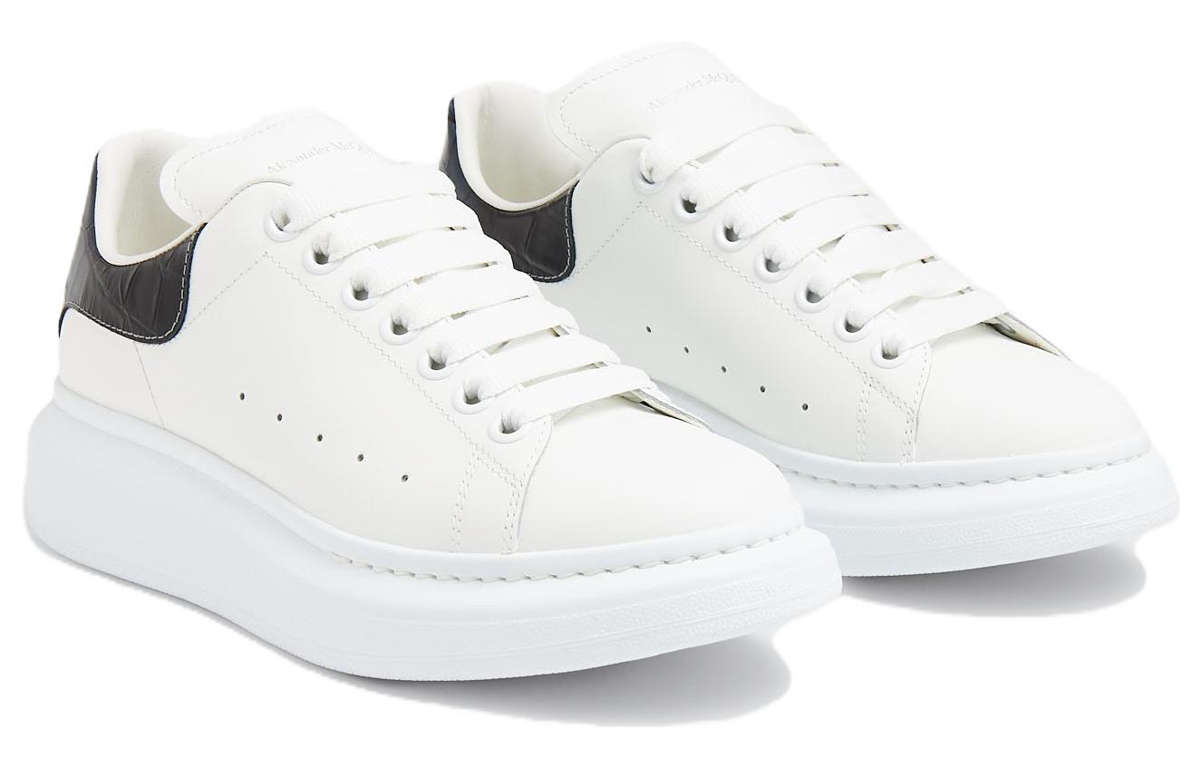 Shop (W) Zapatillas Alexander McQueen Oversized 'Gradient Croc - Blanco Azul' 718233-WIDJA-8851