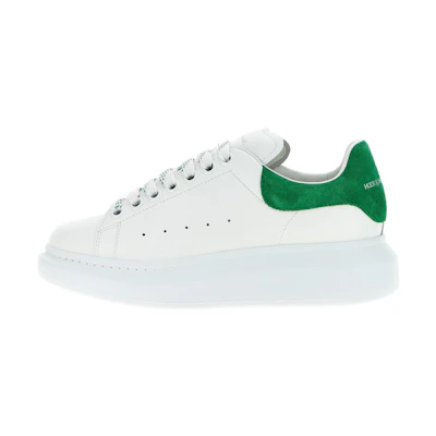 (W) Alexander McQueen Oversized Sneaker 'White Bright Green'