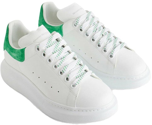 (W) Alexander McQueen Oversized Sneaker 'Hijau Putih' 718139WIBN28846 Lookbook (W) Alexander McQueen Oversized Sneaker 'Hijau Putih' 718139WIBN28846