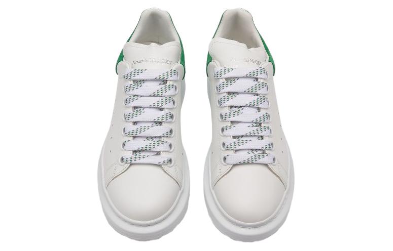 Purchase (W) 알렉산더 맥퀸 오버사이즈 스니커즈 '그린 화이트' 718139WIBN28846