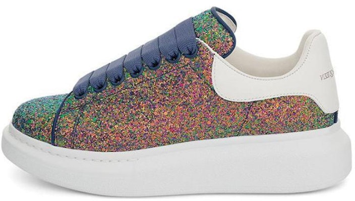 (W) アレキサンダー・マックイーン オーバーサイズスニーカー グレーペトロール 558944-W4MC2-3138 Buy (W) アレキサンダー・マックイーン オーバーサイズスニーカー グレーペトロール 558944-W4MC2-3138