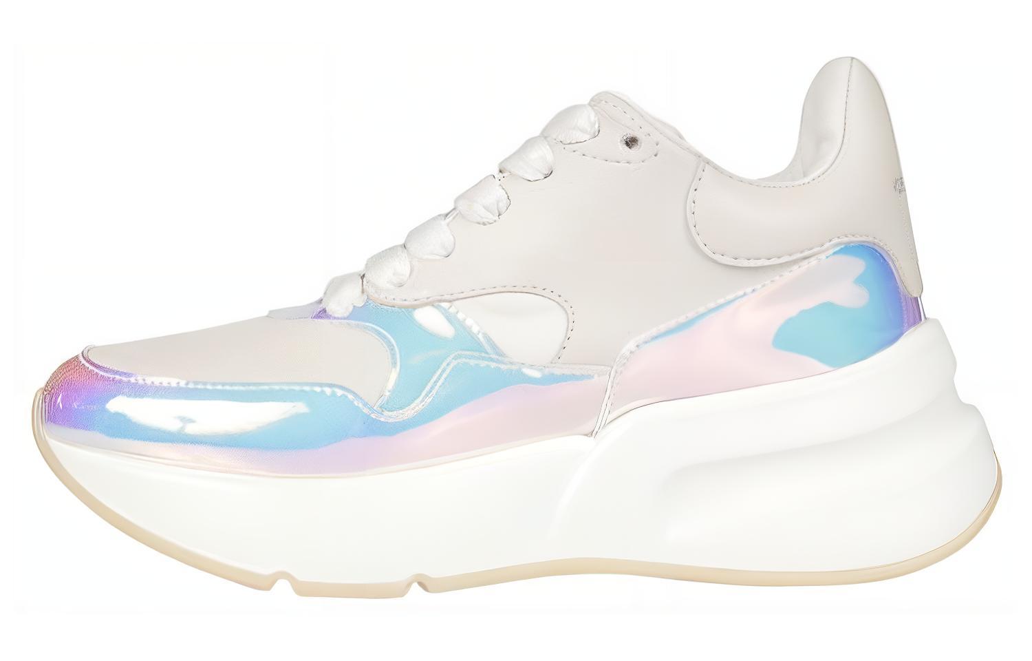 Buy (W) 알렉산더 맥퀸 오버사이즈 스니커 '이리데슨트' (76 characters) 559706-WHDD2-9092