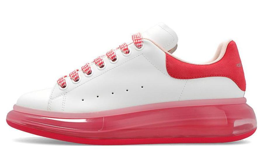 Buy (W) Zapatillas Alexander McQueen Oversized 'Marfil Rojo' 666893-WHXMA-9942