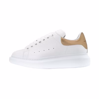 (W) Alexander McQueen Oversized Sneaker 'Metallic Gold'