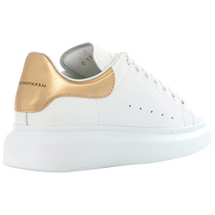 (W) Alexander McQueen Oversized Sneaker 'Metallic Gold' 圖 5