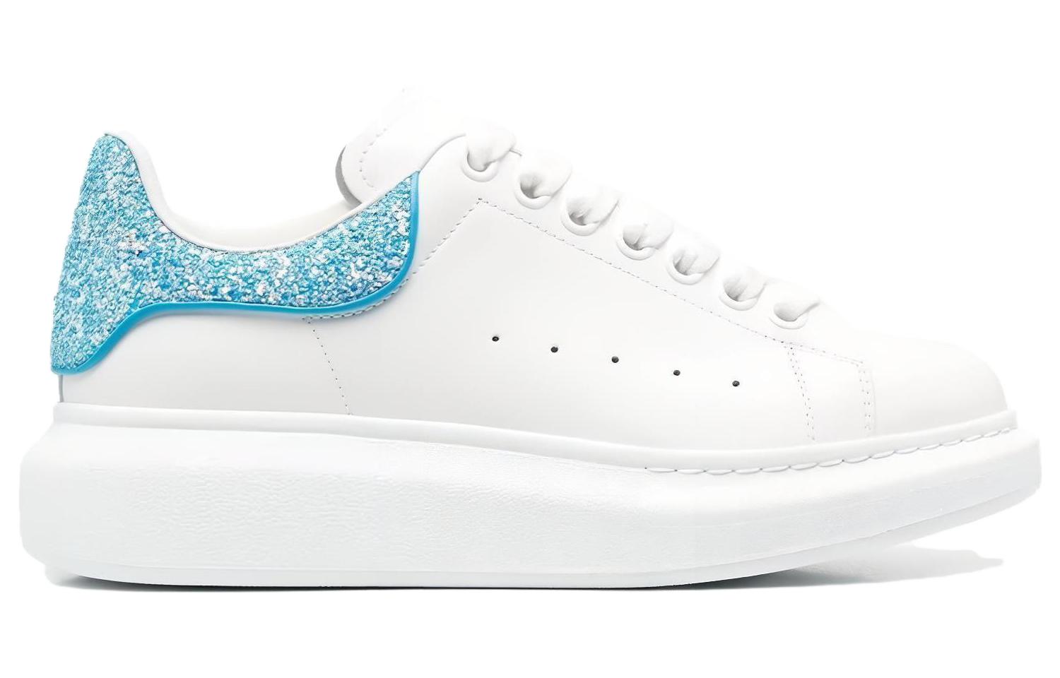 (W) Alexander McQueen Oversized Sneaker 'New Cerulean Blue Glitter' 圖 2