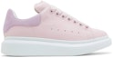 Buy (W) Alexander McQueen Oversized Sneaker 'Pale Ice Pink Lilac' Pastel Merah Jambu Lilac 553770-WHGP7-5821