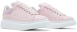 Cheap (W) Alexander McQueen Oversized Sneaker 'Pale Ice Pink Lilac' Pastel Merah Jambu Lilac 553770-WHGP7-5821