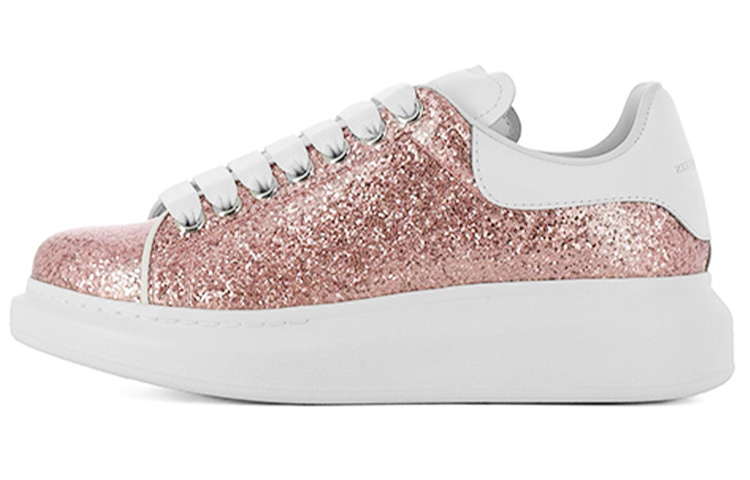 Buy Alexander McQueen 閃光粉末鞋 女式 粉紅色