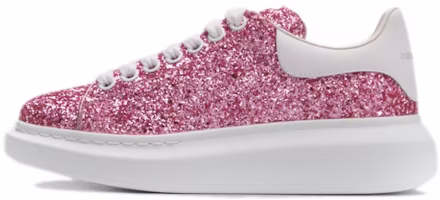 (Women) Alexander McQueen Oversized Sneaker 'Pink Glitter' 558944-W4EY5-5651 (Women) Alexander McQueen Oversized Sneaker 'Pink Glitter' 558944-W4EY5-5651