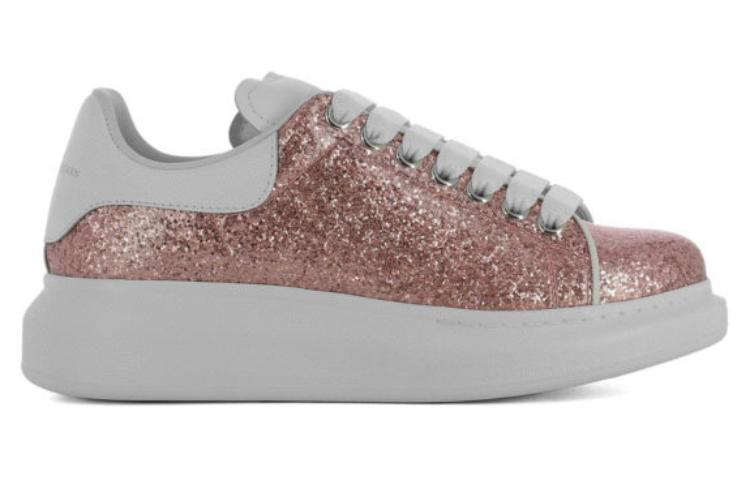 (W) Alexander McQueen Oversized Sneaker 'Pink Glitter' 圖 2
