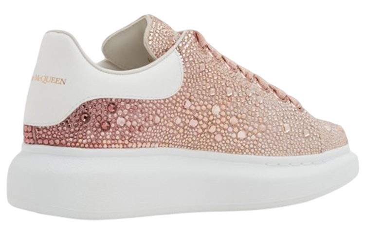 (W) Alexander McQueen Oversized Sneaker 'Pink and White Diamonds' 圖 2