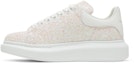Lookbook (W) Alexander McQueen Oversized Sneaker 'Pink Glitter' - Kasut Gliter Merah Jambu 558944-W4Q11-9396