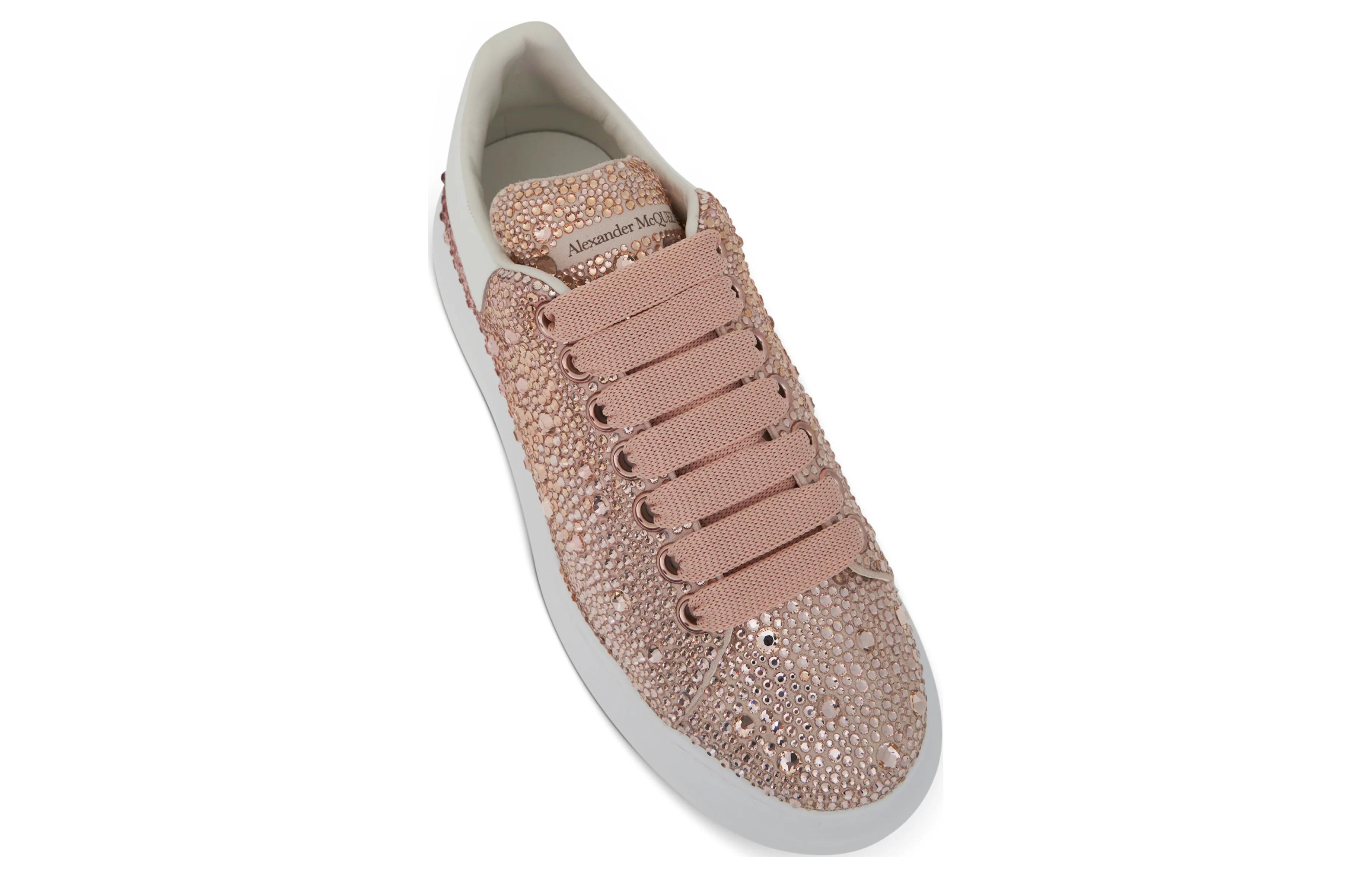(W) Alexander McQueen Oversized Sneaker 'Pink and White Diamonds' 圖 3