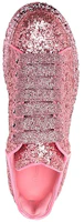 Shop (W) Alexander McQueen Sneaker Oversized 'Pink Glitter' 708072-W4PZ2-5496