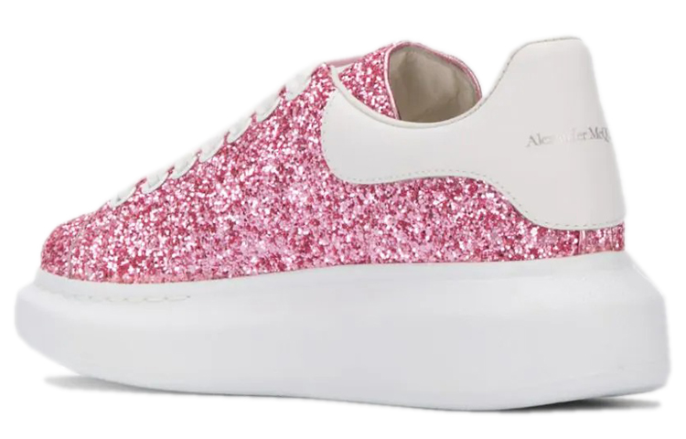 Shop 亞歷山大·麥昆 亮片百搭時尚板鞋 女款 粉色