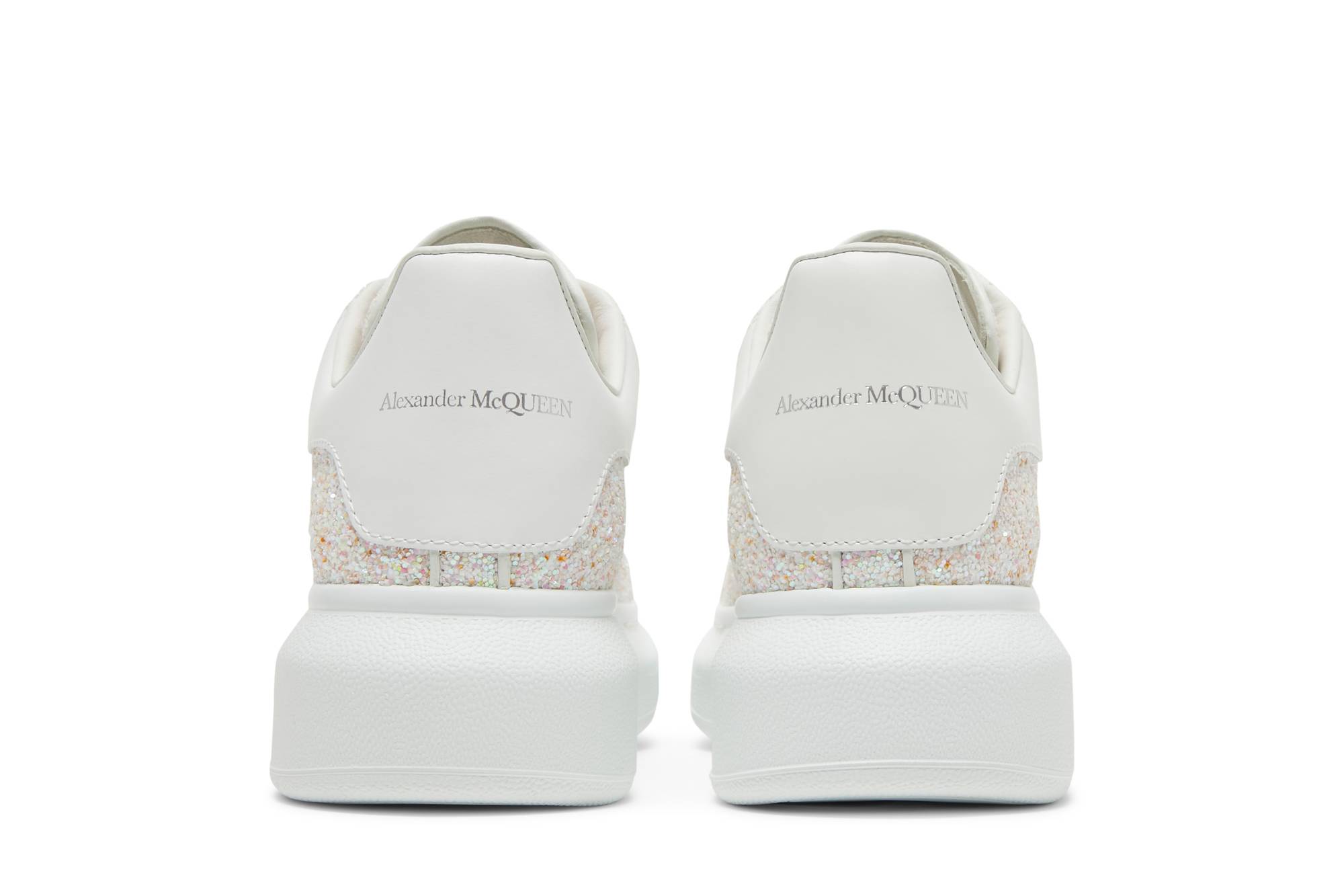 Details for (W) Alexander McQueen Oversized Sneaker 'Pink Glitter' - Kasut Gliter Merah Jambu 558944-W4Q11-9396