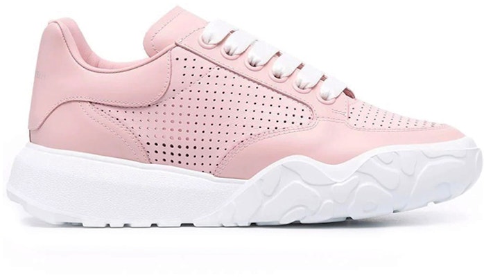 (W) Alexander McQueen Sneakers Oversized 'Rose Quartz' Wanita Terbaru 650775-WHZ9A-6806 Order (W) Alexander McQueen Sneakers Oversized 'Rose Quartz' Wanita Terbaru 650775-WHZ9A-6806