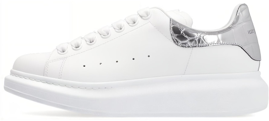 (W) Alexander McQueen Sneaker Oversized 'Silver Crocodile' 553770WHYBQ9071 Buy (W) Alexander McQueen Sneaker Oversized 'Silver Crocodile' 553770WHYBQ9071