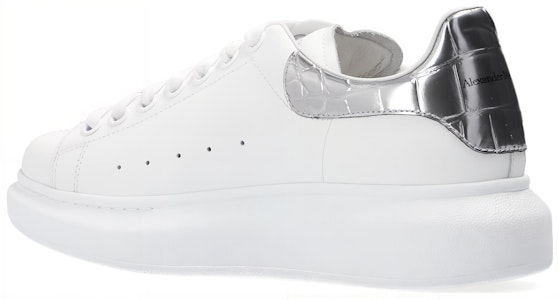 (W) Alexander McQueen Oversized Sneaker 'Silver Crocodile' - Kasut Gergasi Perak Buaya 553770WHYBQ9071 Lookbook (W) Alexander McQueen Oversized Sneaker 'Silver Crocodile' - Kasut Gergasi Perak Buaya 553770WHYBQ9071