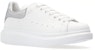 (W) Alexander McQueen Oversized Sneaker 'Silver Crocodile' - Kasut Gergasi Perak Buaya 553770WHYBQ9071