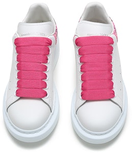 (W) 알렉산더 맥퀸 오버사이즈 스니커즈 '뱀피 프린트 - 화이트 핑크' 553770-WHX9M-9924 Shop (W) 알렉산더 맥퀸 오버사이즈 스니커즈 '뱀피 프린트 - 화이트 핑크' 553770-WHX9M-9924