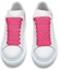 Shop (女款)Alexander McQueen 大號運動鞋 '蛇紋-白粉色' 553770-WHX9M-9924