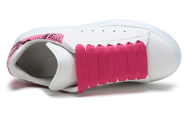 Purchase （女款）Alexander McQueen 大號運動鞋 '蛇紋-白粉色' 553770-WHX9M-9924