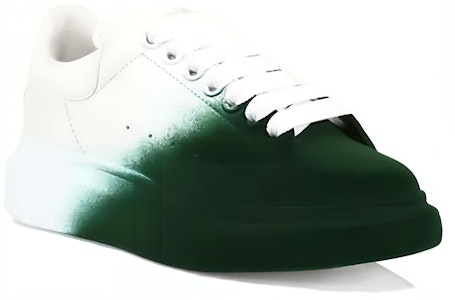 (W) Alexander McQueen Oversized Sneaker 'Sprayed Ombre - Hijau Hutan' 586388-WHWM2-9706 Lookbook (W) Alexander McQueen Oversized Sneaker 'Sprayed Ombre - Hijau Hutan' 586388-WHWM2-9706