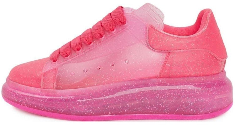 (W) 알렉산더 맥퀸 오버사이즈 스니커즈 (투명 핑크) 718267-W4V21-5433 Buy (W) 알렉산더 맥퀸 오버사이즈 스니커즈 (투명 핑크) 718267-W4V21-5433