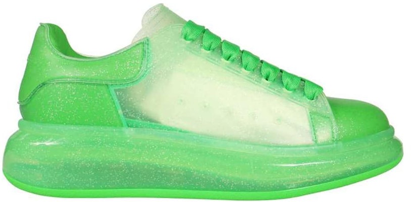 (W) アレキサンダー・マックイーン オーバーサイズスニーカー 透明アシッドグリーン 718267-W4V21-3185 Order (W) アレキサンダー・マックイーン オーバーサイズスニーカー 透明アシッドグリーン 718267-W4V21-3185