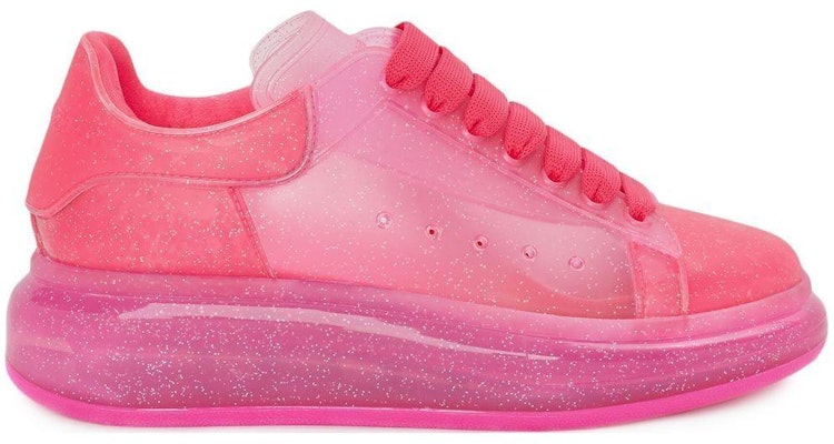 (W) Alexander McQueen Sneaker Oversize 'Transparan - Pink Cerah' 718267-W4V21-5433 Order (W) Alexander McQueen Sneaker Oversize 'Transparan - Pink Cerah' 718267-W4V21-5433
