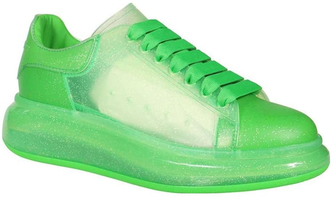 (W) アレキサンダー・マックイーン オーバーサイズスニーカー 透明アシッドグリーン 718267-W4V21-3185 Lookbook (W) アレキサンダー・マックイーン オーバーサイズスニーカー 透明アシッドグリーン 718267-W4V21-3185