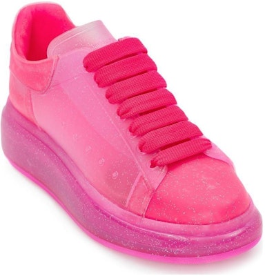 (W) Alexander McQueen Sneaker Oversize 'Transparan - Pink Cerah' 718267-W4V21-5433 Lookbook (W) Alexander McQueen Sneaker Oversize 'Transparan - Pink Cerah' 718267-W4V21-5433