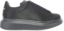 Order (W) Alexander McQueen Oversized Sneaker 'Triple Black' Lelaki Kasut Hitam Penuh 685667-W4ACZ-1000