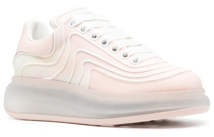 Order (W) アレキサンダー・マックイーン オーバーサイズスニーカー「ウェーブス - ローズ」 708076-W4U81-6865