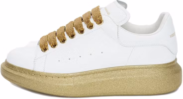 (Women) Alexander McQueen Oversized Sneaker 'White Gold' 553770WHWKV9075 (Women) Alexander McQueen Oversized Sneaker 'White Gold' 553770WHWKV9075