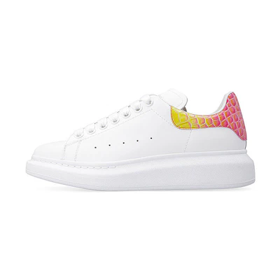 (W) Alexander McQueen Oversized Sneaker 'White Multi'