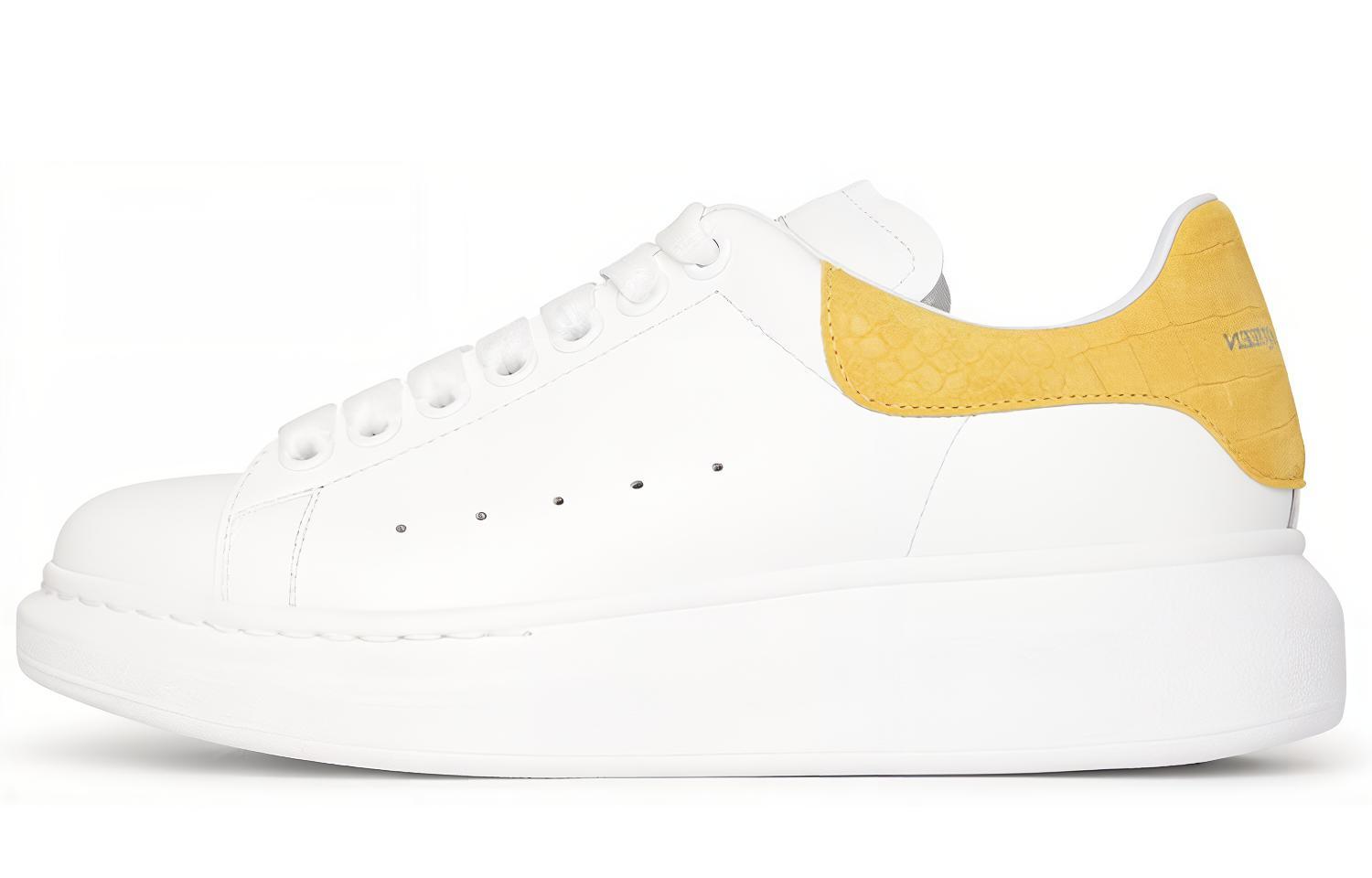 Buy (W) Alexander McQueen Sneaker Oversize 'White Mimosa' Putih 650788-WHZ4K-9718
