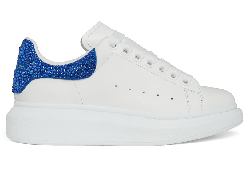 Buy (W) Alexander McQueen Sneaker Oversized 'Putih Biru Glitter' 718243WIE999407