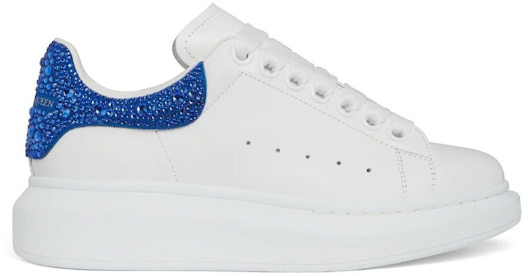 (W) Alexander McQueen Sneaker Oversized 'Putih Biru Glitter' 718243WIE999407 Buy (W) Alexander McQueen Sneaker Oversized 'Putih Biru Glitter' 718243WIE999407