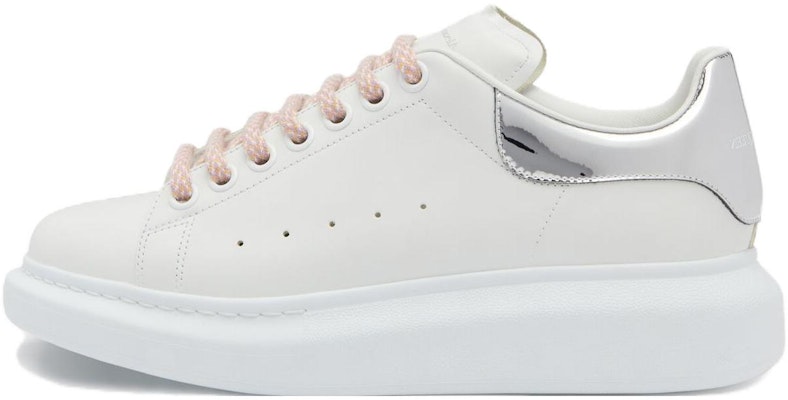 (W) 알렉산더 맥퀸 오버사이즈 스니커즈 '화이트 실버 핑크' 718232-WIEE4-9071 Buy (W) 알렉산더 맥퀸 오버사이즈 스니커즈 '화이트 실버 핑크' 718232-WIEE4-9071