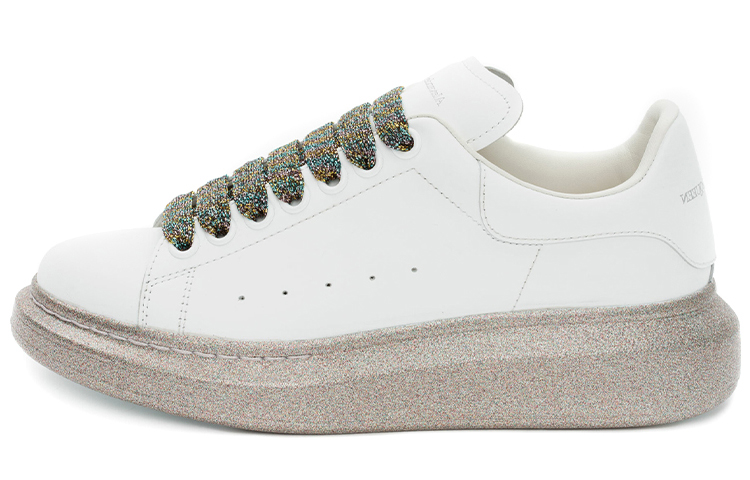 Buy (W) Alexander McQueen Oversized Sneaker 'Putih Multi' 553770WHWKV9035
