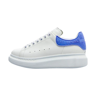 (W) Alexander McQueen Oversized Sneaker 'White Lilac Zebra'