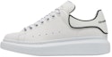 Buy (W) Alexander McQueen Oversized Sneaker 'Putih Hitam' 621056-WHXMT-9074