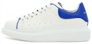 Buy (W) (여성용) 알렉산더 맥퀸 오버사이즈 스니커즈 '화이트 블루 파이핑' 733003-WHJE5-8806 733003-WHJE5-8806